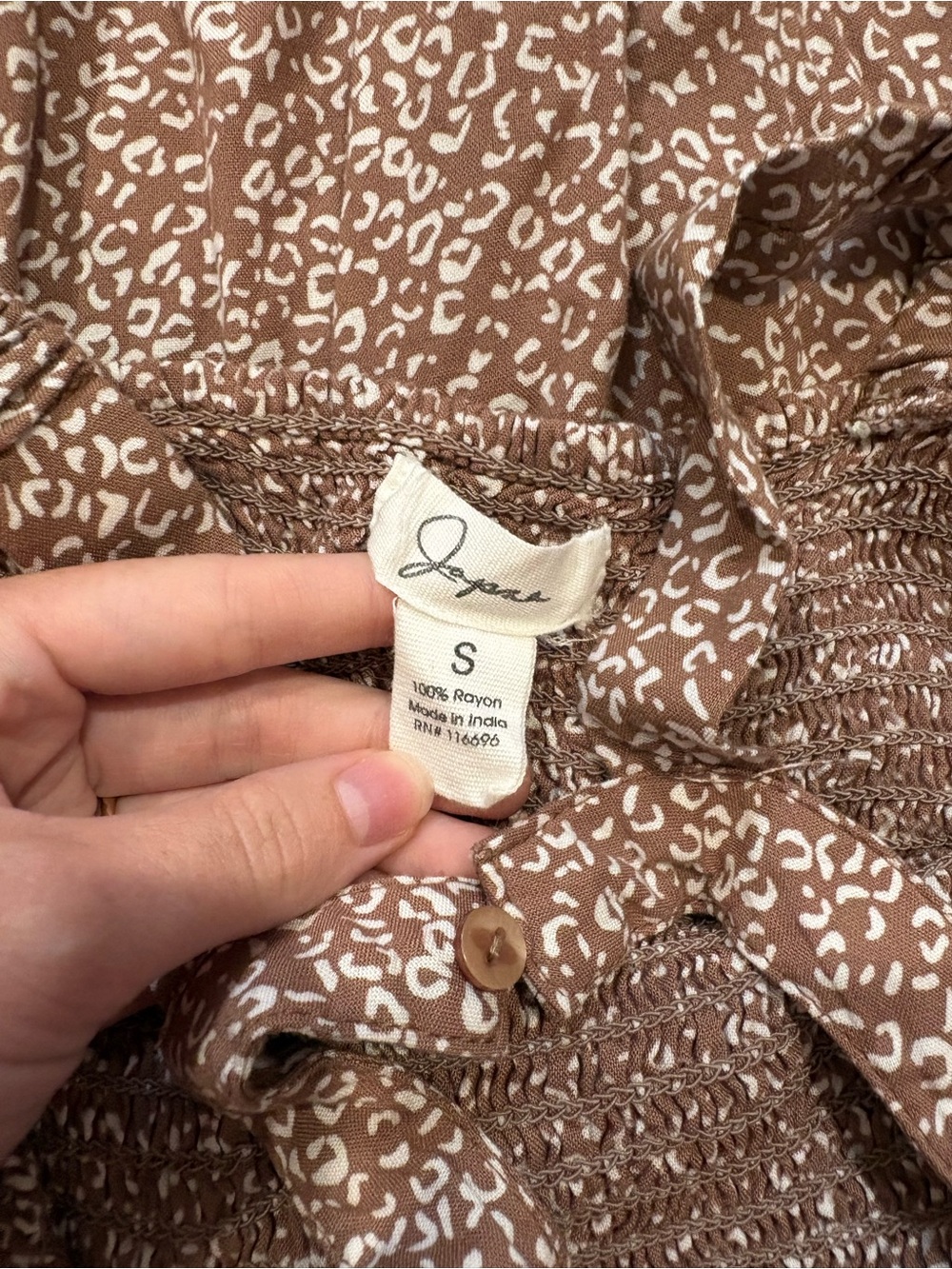 T.J.Maxx Printed Jumpsuit - Picture 3 of 3